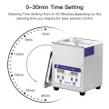 Tabletop jewelry ultrasonic cleaner 2l digital timer heater adjustable jewellery store with FCC